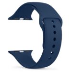 Watchband Noozy 42/44/45/49mm για Apple Watch 1/2/3/4/5/6/7/8/9/se/ultra 1/ultra 2 Σκούρο Μπλε Silicon Band