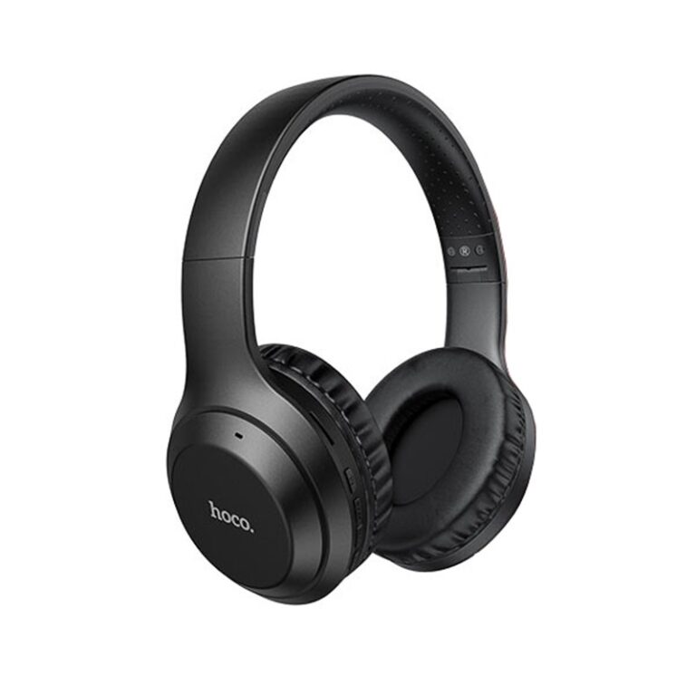 Wireless Ακουστικά Stereo Hoco W30 Fun Μove V5.0 Μαύρα με Μικρόφωνο