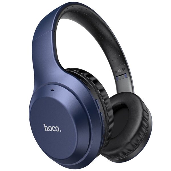 Wireless Ακουστικά Stereo Hoco W30 Fun Μove V5.0 Μπλε με Μικρόφωνο