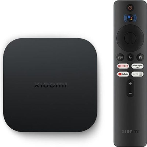 Xiaomi TV Box Mi Box S 2nd Gen 4K UHD με WiFi USB 2.0 2GB RAM και 8GB ROM  με Google TV MDZ-28-AA PFJ4151EU
