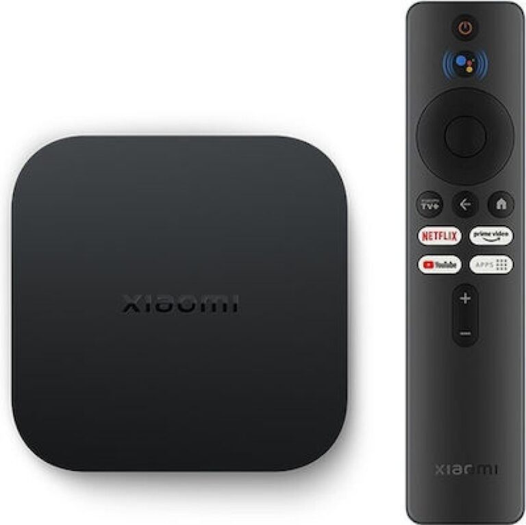 Xiaomi TV Box Mi Box S 2nd Gen 4K UHD με WiFi USB 2.0 2GB RAM και 8GB ROM  με Google TV MDZ-28-AA PFJ4151EU