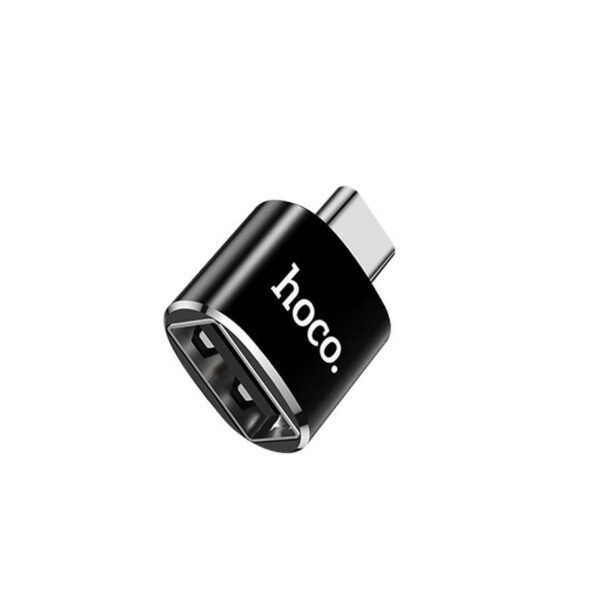 Αντάπτορας Hoco UA5 USB-C σε USB Μαύρο OTG 2.4A