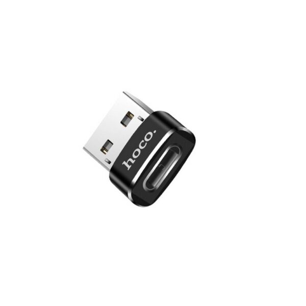 Αντάπτορας Hoco UA6 USB σε USB-C Μαύρο