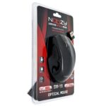 Ασύρματο Ποντίκι Noozy SW-16 USB 6D 2.4GHz με 6 Πλήκτρα και 1600DPI Μαύρο