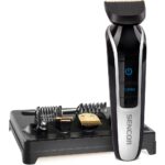 Επαναφορτιζόμενη Ξυριστική Μηχανή & Trimmer με 5 Κεφαλές Sencor SHP 7201SL Ασημί