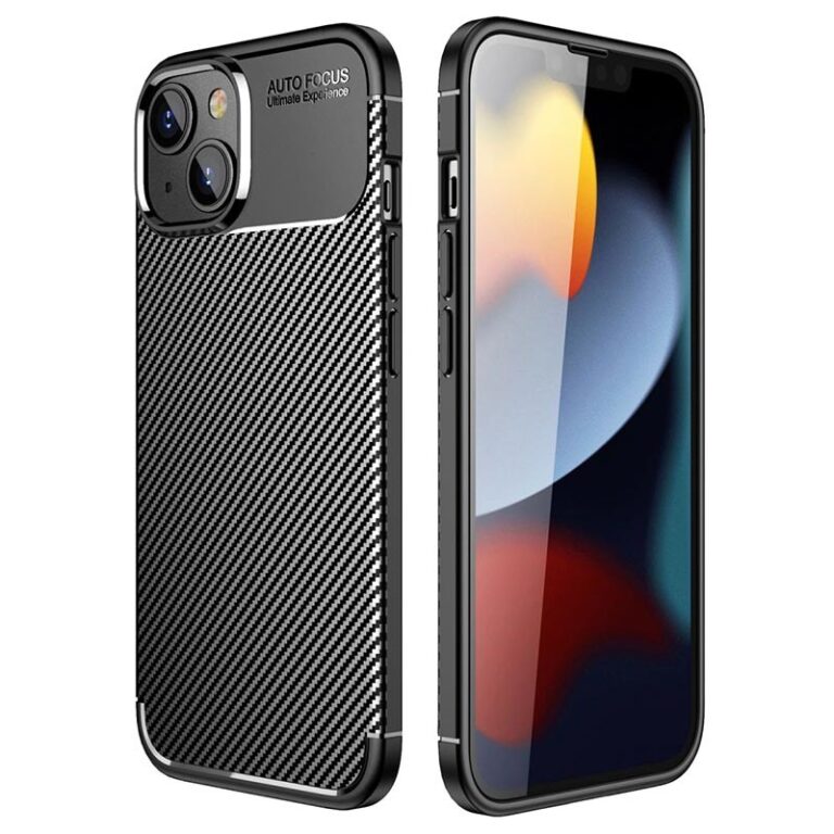 Θήκη Ancus AutoFocus Carbon Fiber για Apple iPhone 14 Plus Μαύρη