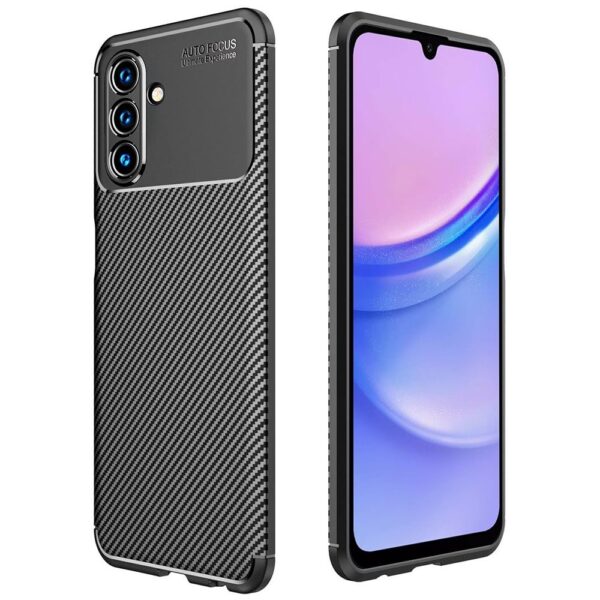 Θήκη Ancus AutoFocus Carbon Fiber για Samsung SM-A057 Galaxy A05s 4G Μαύρη