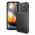 Θήκη Ancus AutoFocus Carbon Fiber για Samsung SM-A245F Α24 4G Μαύρη