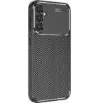 Θήκη Ancus AutoFocus Carbon Fiber για Samsung SM-A356 Galaxy A35 5G Μαύρη