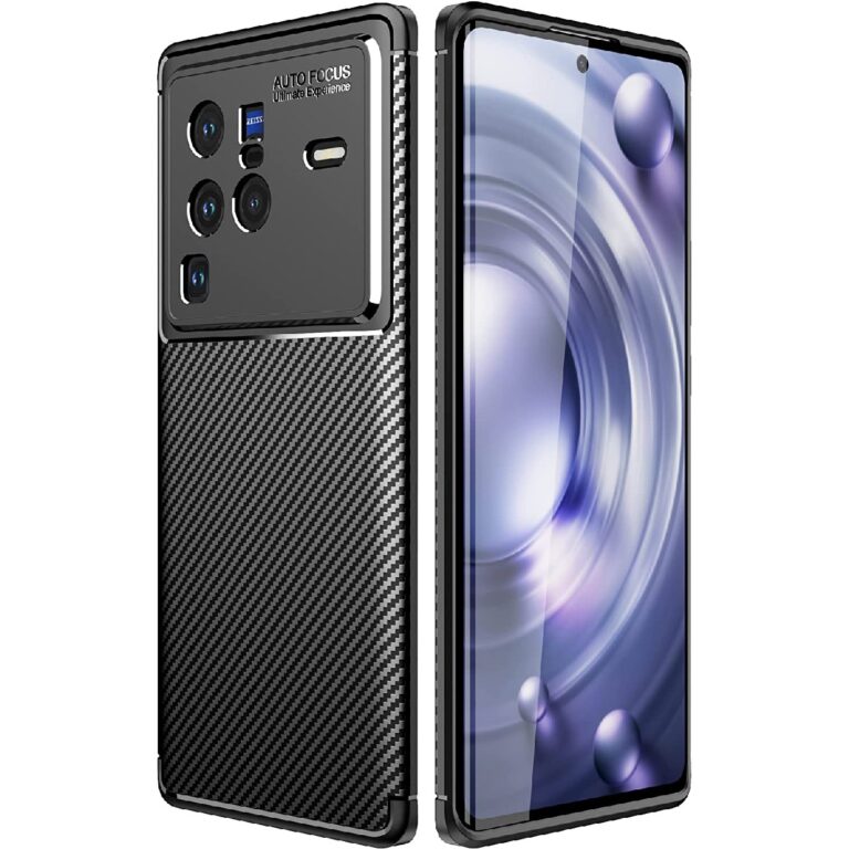 Θήκη Ancus AutoFocus Carbon Fiber για Vivo X80 Μαύρη