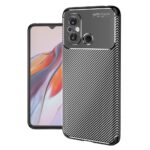 Θήκη Ancus AutoFocus Carbon Fiber για Xiaomi Redmi 12C Μαύρη