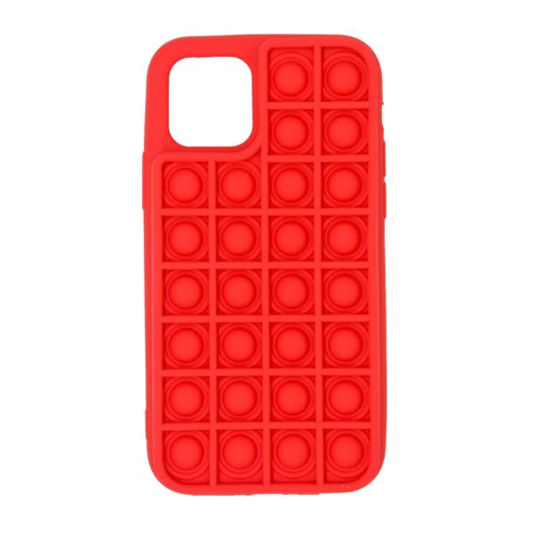 Θήκη Ancus TPU Pop It για Apple iPhone 11 Pro Κόκκινο