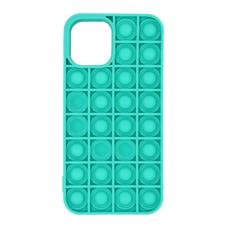 Θήκη Ancus TPU Pop It για Apple iPhone 12 / 12 Pro Τιρκουάζ