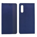 Θήκη Book Ancus Magnetic Canvas για Xiaomi Mi 9 TPU Μαύρη-Μπλε