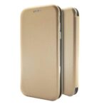 Θήκη Book Ancus Magnetic Curve για Apple iPhone X / XS TPU Χρυσαφί