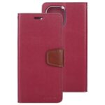 Θήκη Book Goospery Sonata Diary Case για Apple iPhone 12 Pro Max Μπορντώ