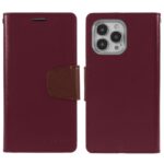 Θήκη Book Goospery Sonata Diary Case για Apple iPhone 13 Pro Max Μπορντώ