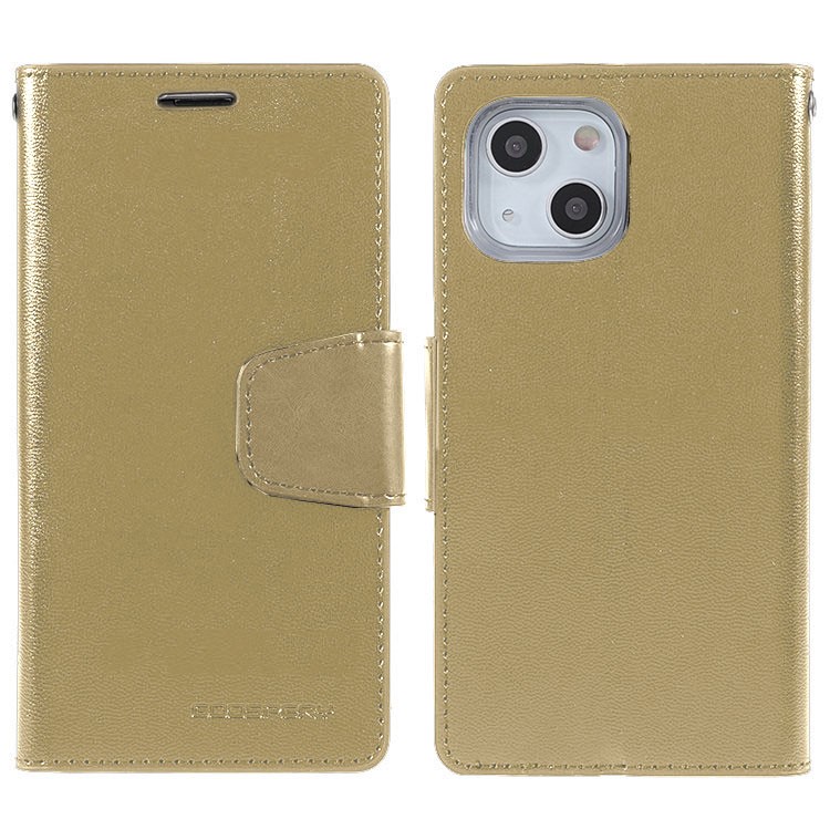 Θήκη Book Goospery Sonata Diary Case για Apple iPhone 13/ iPhone 14 Χρυσό