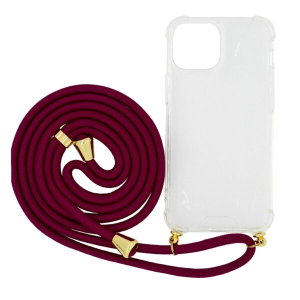 Θήκη Goospery Strap Case για  Apple IPhone 13 Mini Μπορντώ