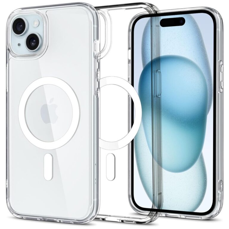 Θήκη TPU Ancus Magnetic Ring για Apple iPhone 15 Plus Διάφανη