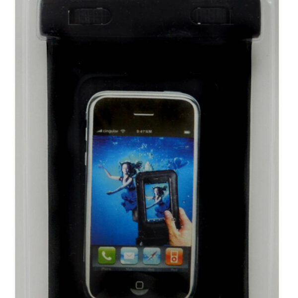 Θήκη Αδιάβροχη Ancus για Apple iPhone 6/Samsung SM-G900F Galaxy S5 και Ηλεκτρονικών Συσκευών Μαύρη 14.5x9.5cm