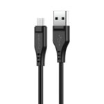 Καλώδιο σύνδεσης Acefast C3-09 USB-A σε Micro-USB 2.4A 1.2m Μαύρο