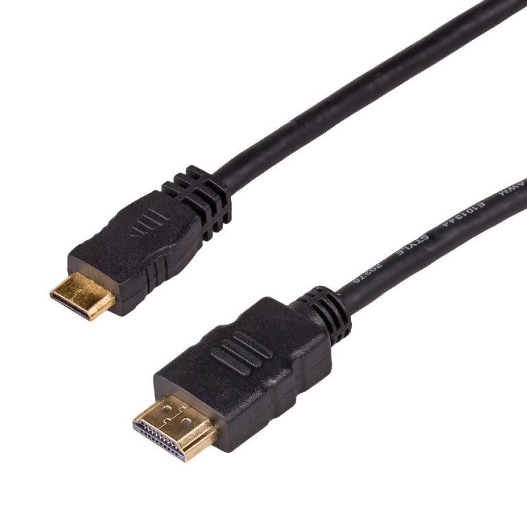 Καλώδιο σύνδεσης Akyga HDMI / mini HDMI AK-HD-10M ver.1.4 Μήκους 1.0m