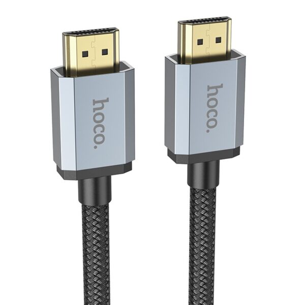 Καλώδιο σύνδεσης HDMI Hoco US03 HDMI 2.1 σε 8K 60Hz Ultra HD 48Gbps Μαύρο 1m Braided