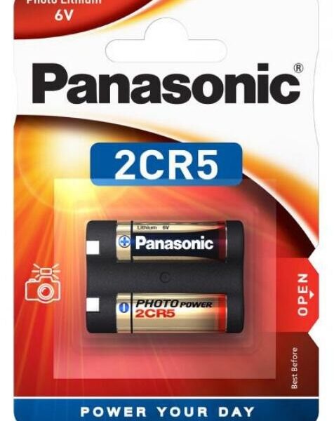 Μπαταρία Lithium Panasonic 2CR5 6V Τεμ. 1