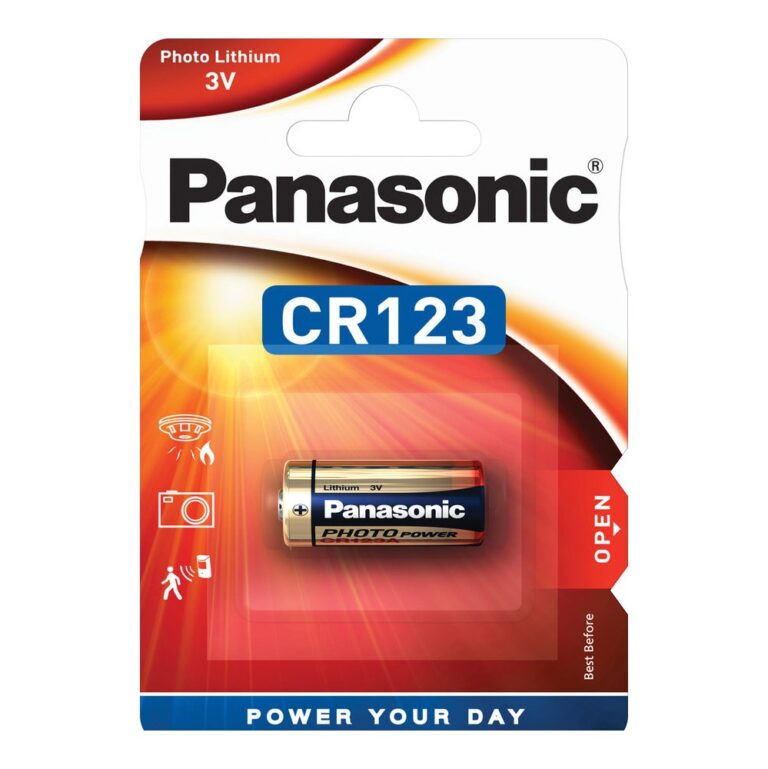 Μπαταρία Panasonic Lithium Power CR123AL/1BP 123/E123A/K123L/CR17345 3V Τεμ. 1