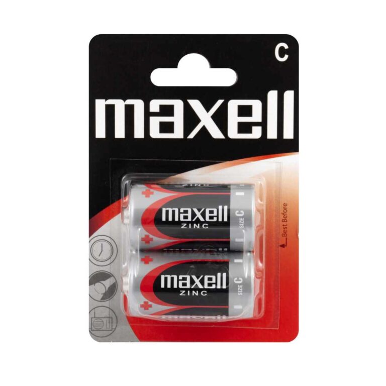 Μπαταρία Zinc Maxell R14/ Size C Τεμ. 2