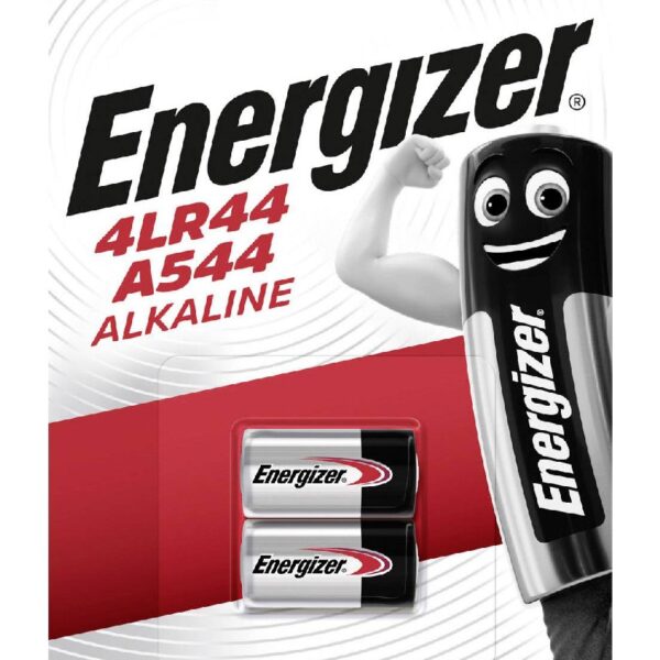 Μπαταρία Αλκαλική Energizer 4LR44/A544 6V Τεμ. 2