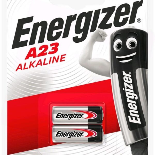 Μπαταρία Αλκαλική Energizer A23/23A/23GA/A23/E23A/GP23A/K23A/L1028/LR23A/LRV08/LRVO8/MN21/MS21/V23/V23GA/VR22 12V Τεμ. 2