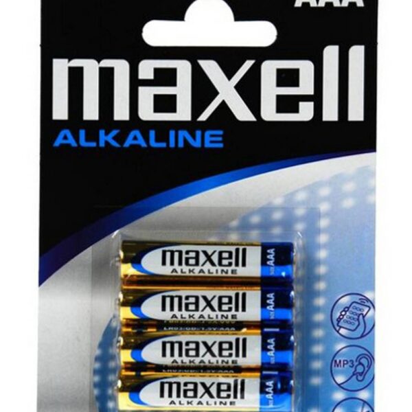 Μπαταρία Αλκαλική Maxell LR03 size AAA 1.5 V Τεμ. 4