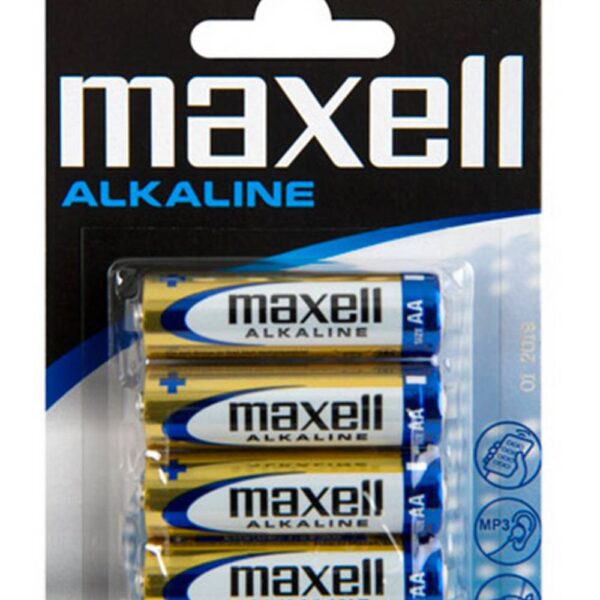 Μπαταρία Αλκαλική Maxell LR6 size AA 1.5 V Τεμ. 4