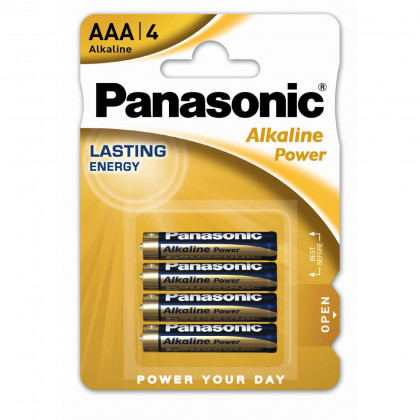 Μπαταρία Αλκαλική Panasonic Alcaline Power LR03APB/4BP size AAA 1.5V Τεμ