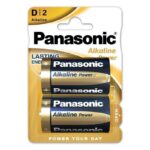 Μπαταρία Αλκαλική Panasonic Alcaline Power LR20APB/2BP size D Τεμ. 2