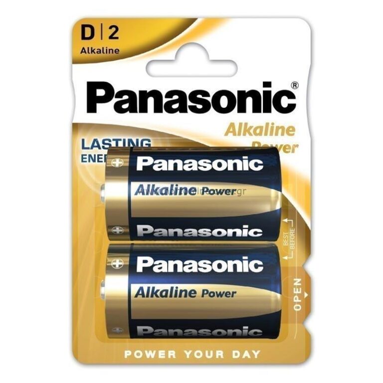 Μπαταρία Αλκαλική Panasonic Alcaline Power LR20APB/2BP size D Τεμ. 2