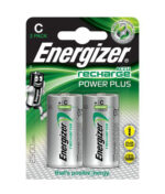 Μπαταρία Επαναφορτιζόμενη Energizer ACCU Recharge Power Plus HR14 2500 mAh Size C 1.2V Τεμ. 2