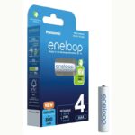 Μπαταρία Επαναφορτιζόμενη Panasonic R03 Eneloop BK-4MCDE/4BE 800mAh size AAA Ni-MH 1.2V Τεμ. 4