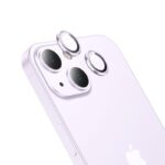 Προστασία Κάμερας Hoco 3D Metal V12 Plus για Apple iPhone 14 / iPhone 14 Plus Μωβ