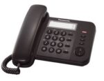Σταθερό Ψηφιακό Τηλέφωνο Panasonic KX-TS520EX2B Μαύρο