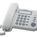 Σταθερό Ψηφιακό Τηλέφωνο Panasonic KX-TS520EX2W Λευκό