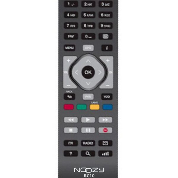 Τηλεχειριστήριο Noozy RC10 για Αποκωδικοποιητή Cosmote TV Άμεσης Αντικατάστασης χωρίς Προγραμματισμό