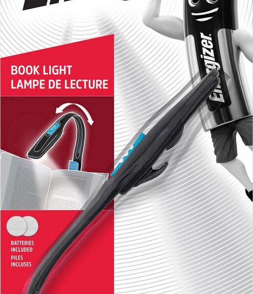 Φακός Energizer Booklite Led 11 Lumens με Μπαταρίες CR2032 2 Τεμ. Μαύρο