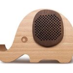 Φορητό Ηχείο Bluetooth Maxton MX30 3W RMS Καφέ με Βάση Στήριξης Κινητού