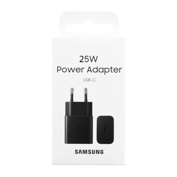 Φορτιστής Ταξιδίου Samsung EP-T2510NBEGEU USB-C GaN 25W Μαύρο