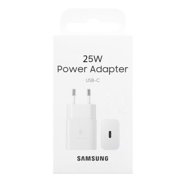 Φορτιστής Ταξιδίου Samsung EP-T2510NWEGEU USB-C GaN 25W Λευκός