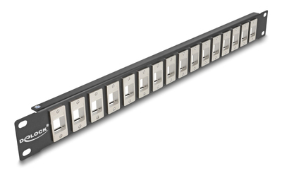 DELOCK Keystone patch panel 66758