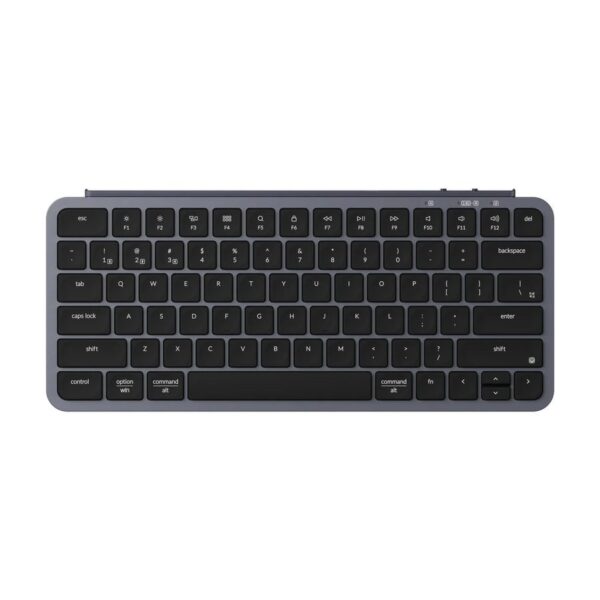 Keychron B1 Pro (B1P-K1) Ultraslim Mini Wireless BT Keyboard ZMK Online customization Gray US Layout